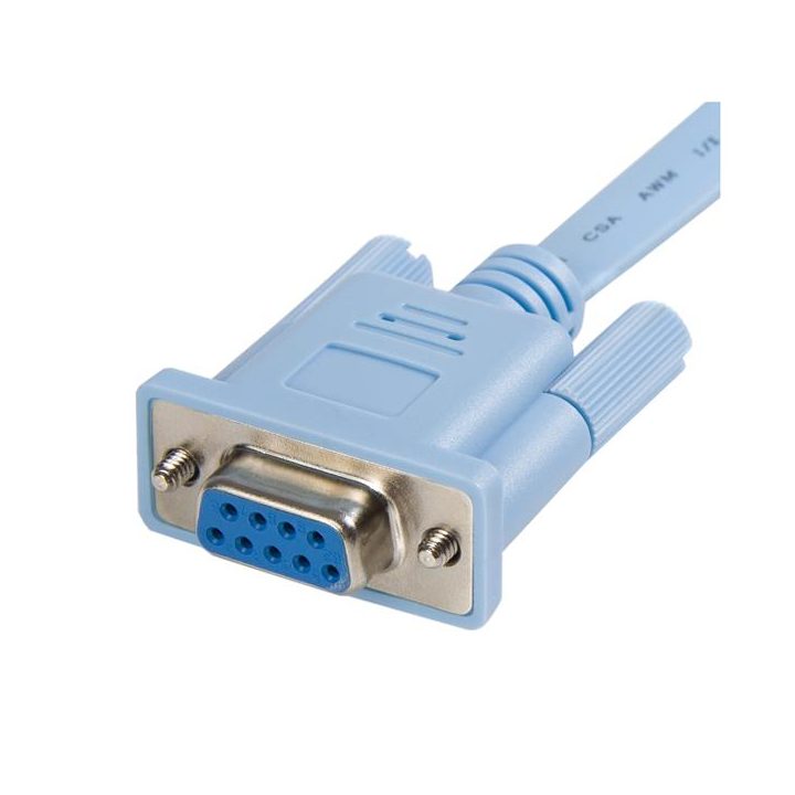 StarTech.com 1.8m Router Management Console Cable Cisco RJ45 to DB9…