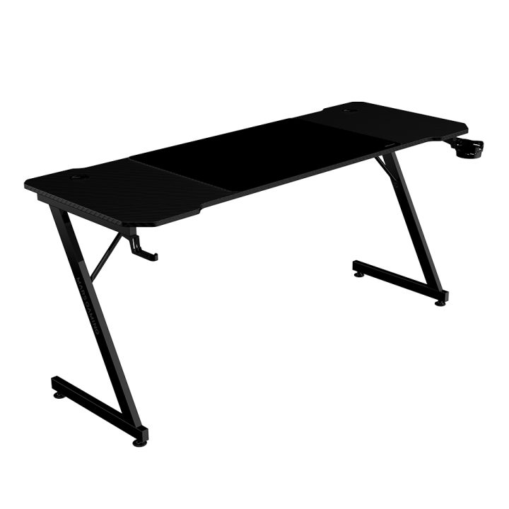 Mars Gaming MGD-X160, Ergonomic Gaming Desk, Carbon Fiber Surface…