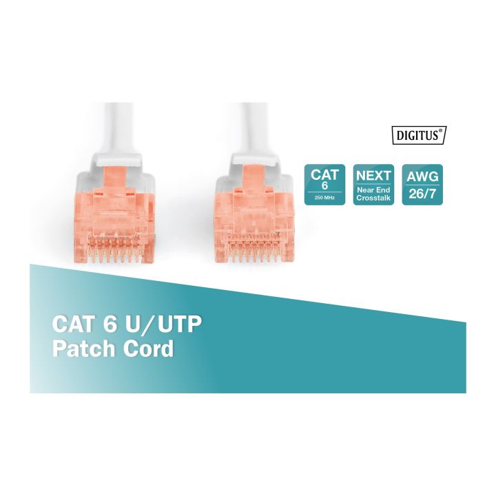 Digitus DK-1612-050 Network Cable Gray 5 m Cat6 U/UTP (UTP)