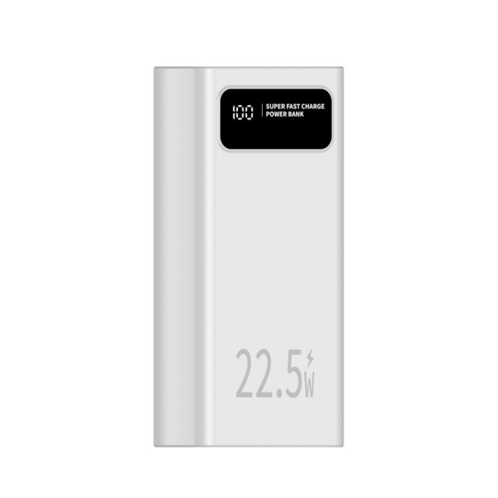 Leotec LEPOW30W22W bateria externa Polímero de lítio 30000 mAh Branco