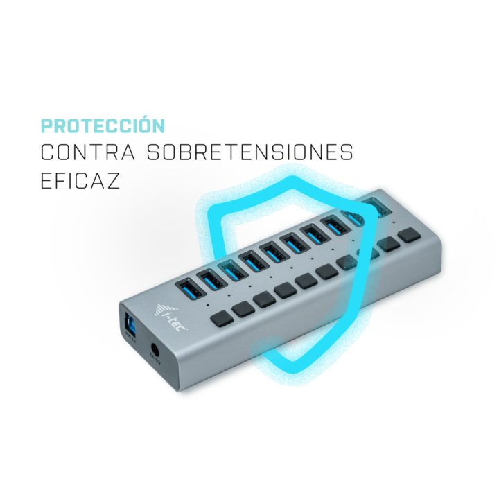 i-tec USB 3.0 Charging HUB 10 port + Power Adapter 48 W