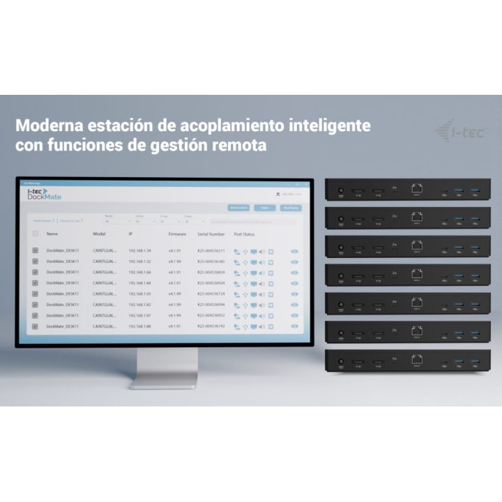 i-tec Thunderbolt 4 Intelligent Dual Display Docking Station + Power…