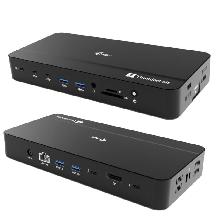 i-tec Thunderbolt 5 Triple Display Docking Station, M.2 slot, 6x USB…