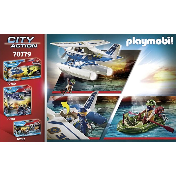 Playmobil Police Seaplane: Smuggler Chase (70779)