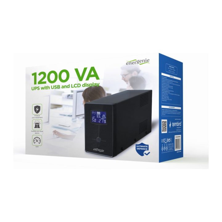 Gembird EG-UPS-033 uninterruptible power supply (UPS)…