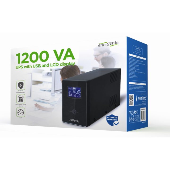 Gembird EG-UPS-033 uninterruptible power supply (UPS)…