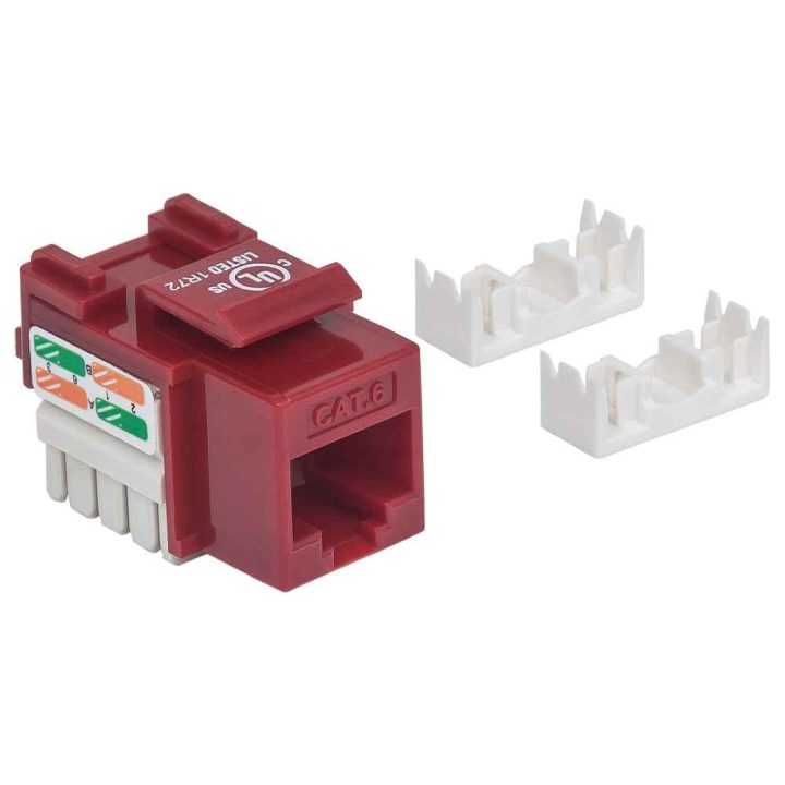 Intellinet JACK RJ45 CAT6 KEYSTONE DE IMPACTO AZUL
