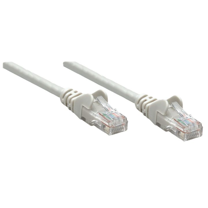 Cabo de rede patch Intellinet Cat6A, 0,25 m, cinzento, cobre, S/FTP…