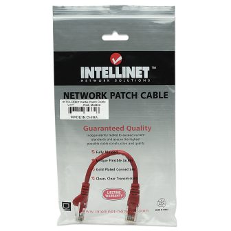 Intellinet Cat5e UTP Network Cable Red 0.5 m U/UTP (UTP)