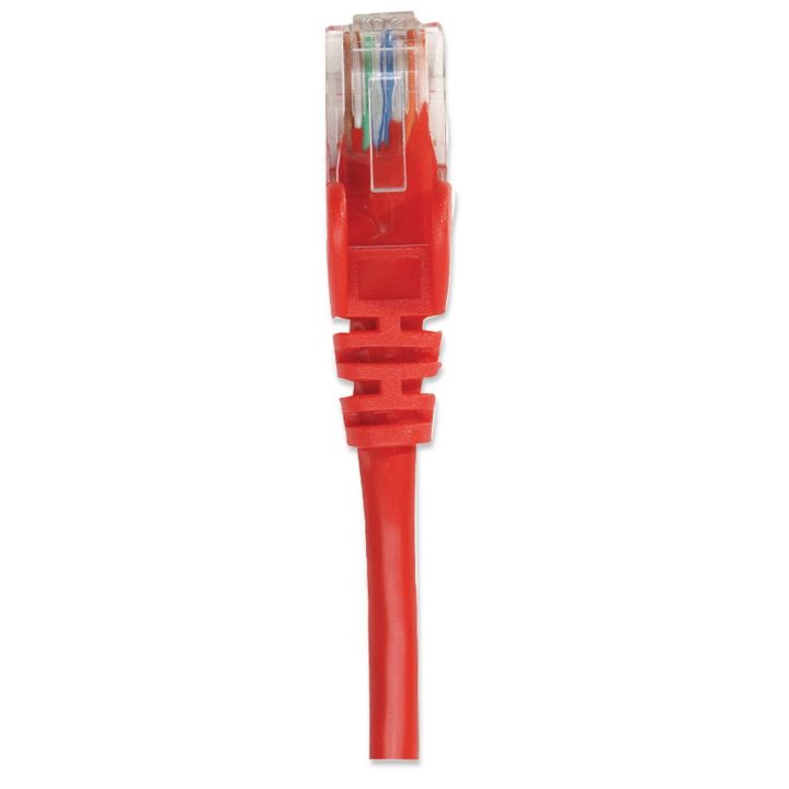 Intellinet Cat5e UTP cable de red Rojo 0,5 m U/UTP (UTP)