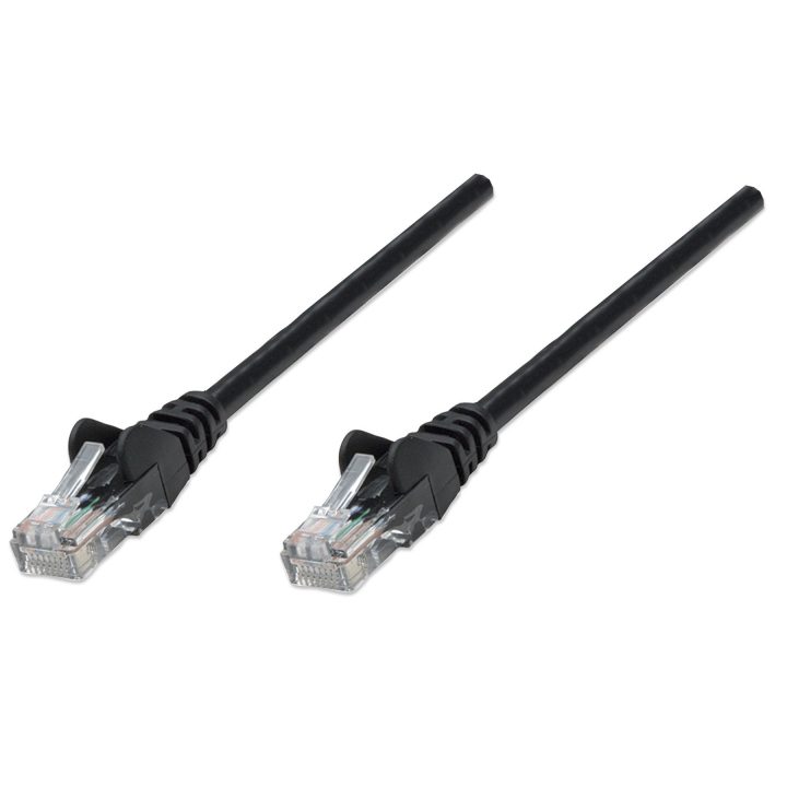 Intellinet Câble patch réseau Cat6A, 0,25 m, noir, cuivre, S/FTP…