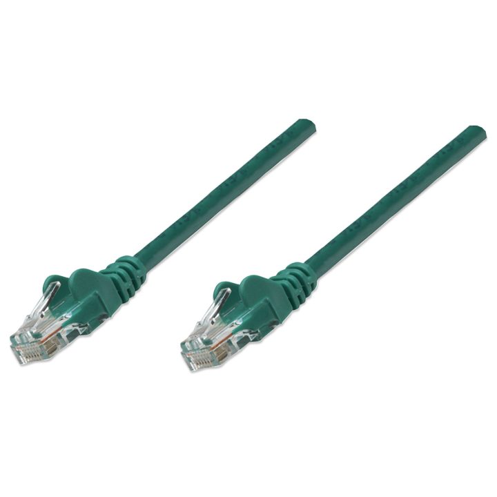 Intellinet RJ-45 M/M, cabo de rede 10m Amarelo Cat5e U/UTP (UTP)