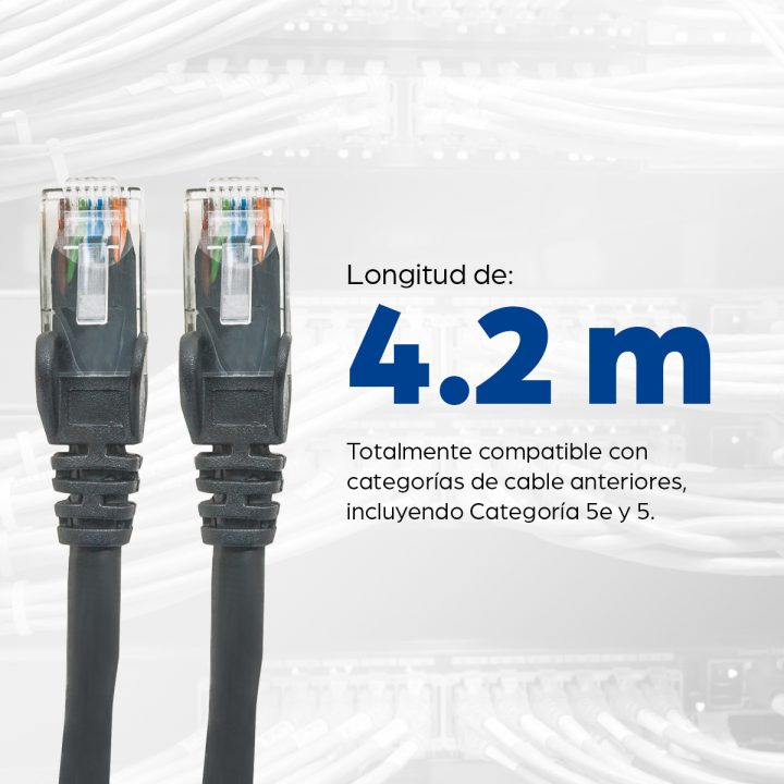 Intellinet Cable de Ligação Cat6, UTP