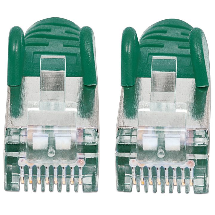 Cabo de rede patch Intellinet Cat6A, 0,25 m, verde, cobre, S/FTP…