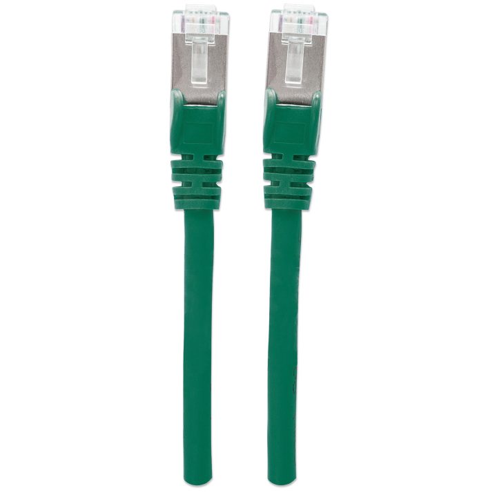 Cabo de rede patch Intellinet Cat6A, 0,25 m, verde, cobre, S/FTP…