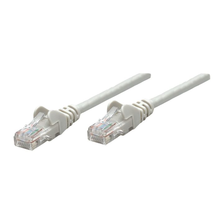 Cabo de rede patch Intellinet, Cat6, 0,5 m, cinzento, cobre, S/FTP…