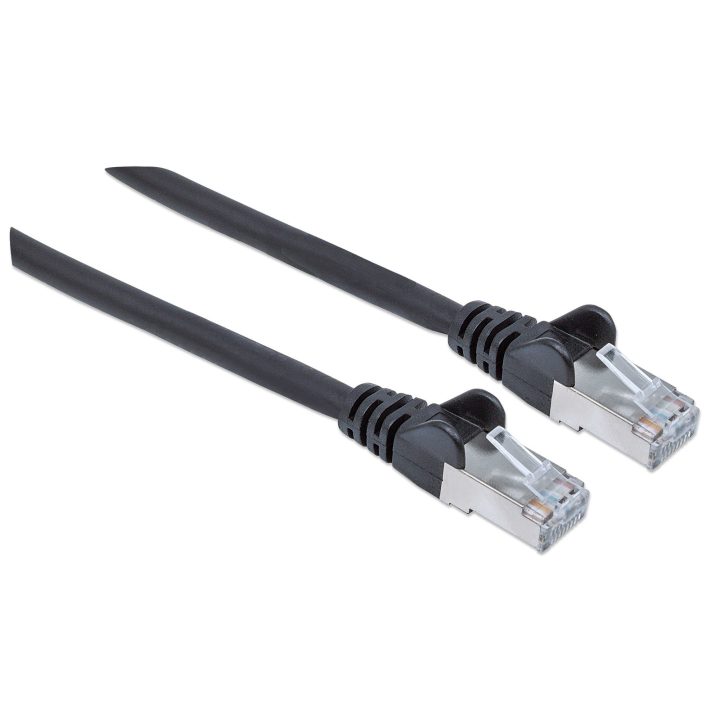 Intellinet Câble patch réseau, Cat6, 1 m, noir, cuivre, S/FTP…