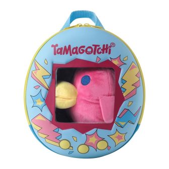 Mochila Bandai Tamagotchi Hashizotchi vermelha (90779CP4-4)