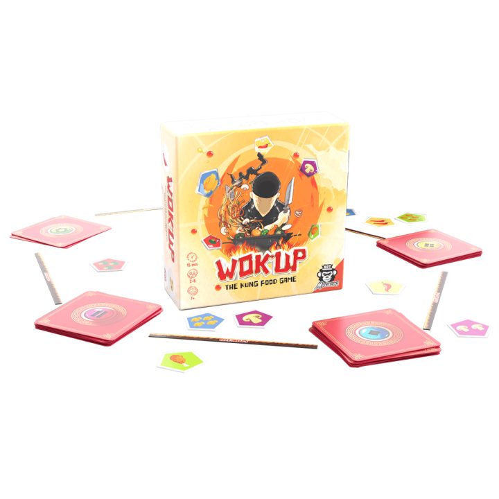 Asmodee Juego de mesa wok' up (HMWU01ES)