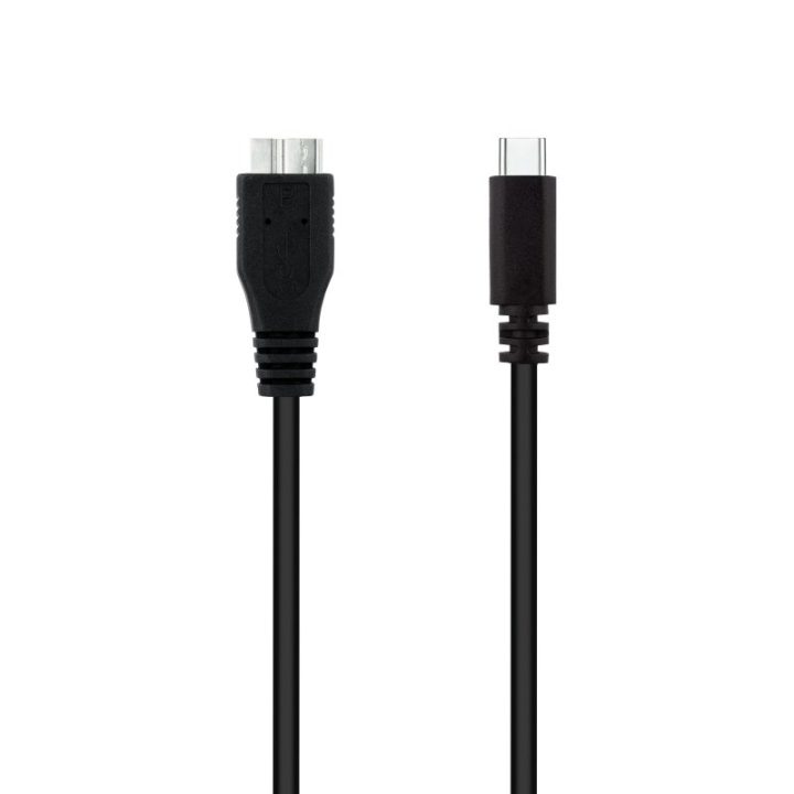 Nanocable Cabo USB 3.0, USB-C/M-Micro B/M 1 m (10.01.1201-BK)