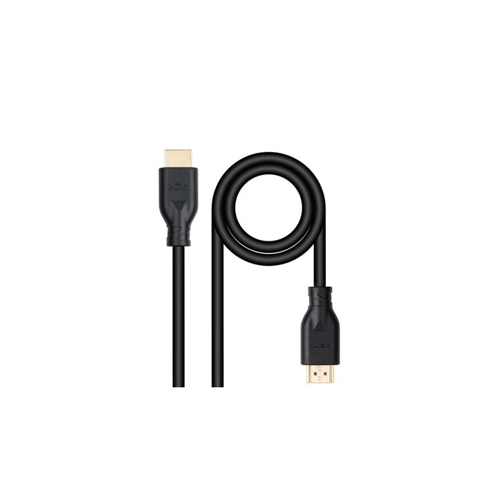 Nanocable Cable HDMI V2.0 4K@60Hz 18Gbps A/M-A/M CCS 1 m