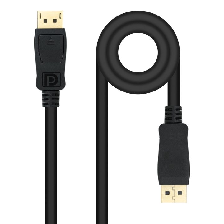 Nanocable DisplayPort 1.4 Cable, DP/M - DP/M, Black, 1 m