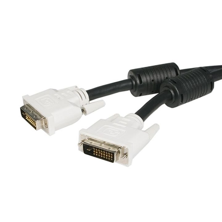 StarTech.com Cable de 5m DVI-D de Enlace Doble - Macho a Macho