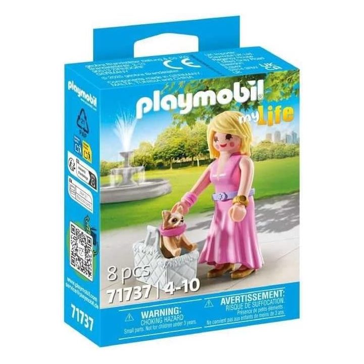 Playmobil it-girl com chihuahua (71737)