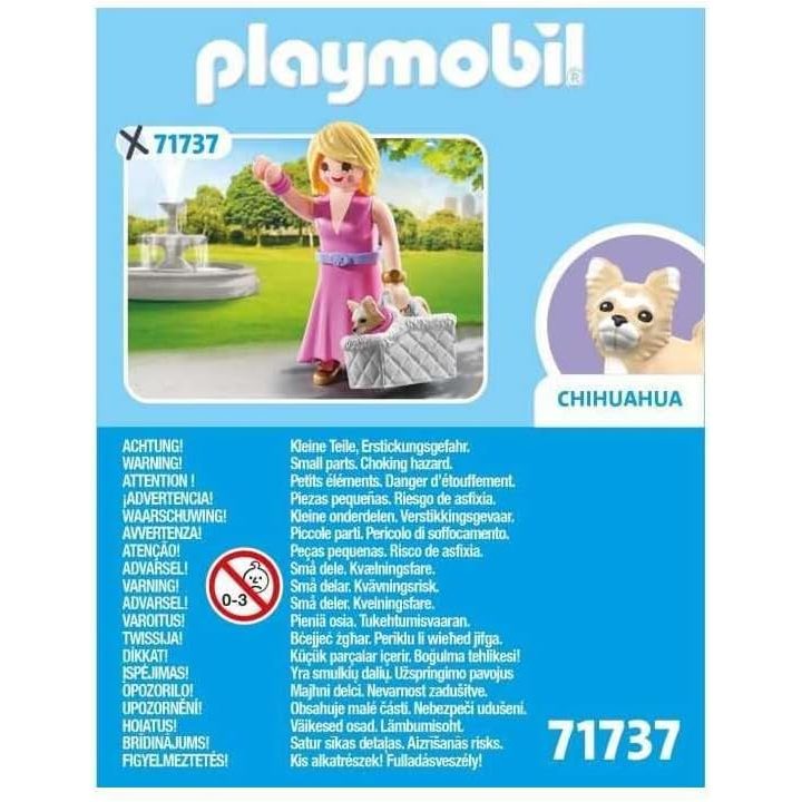 Playmobil it-girl com chihuahua (71737)