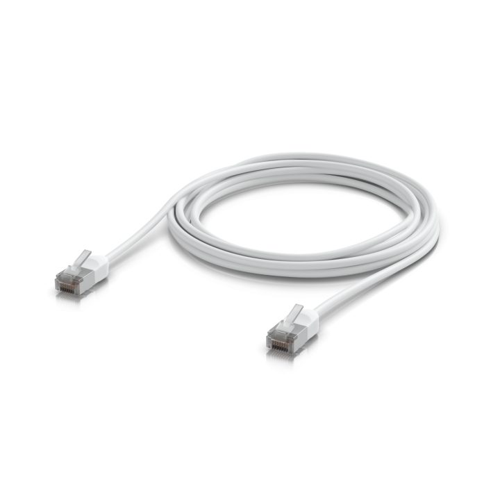 Ubiquiti UACC-Cable-Patch-Outdoor-C6A-3M-W cabo de rede Branco Cat6a