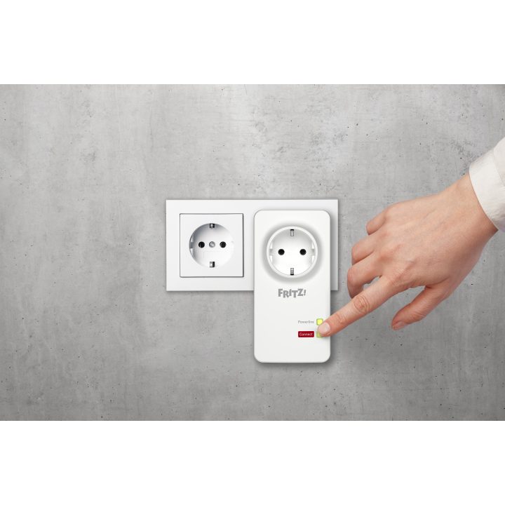 Powerline FRITZ! 1220 Set INT 1200 Mbit/s Ethernet Blanco 2 pieza(s)