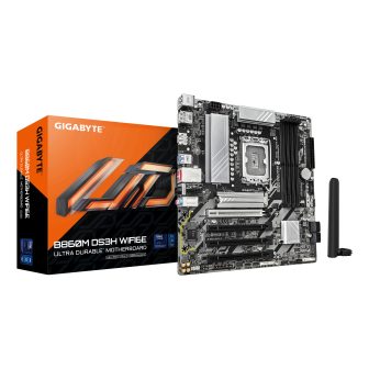 GIGABYTE B860M DS3H WIFI6E Motherboard - CPUs Intel Core Ultra, VRM…