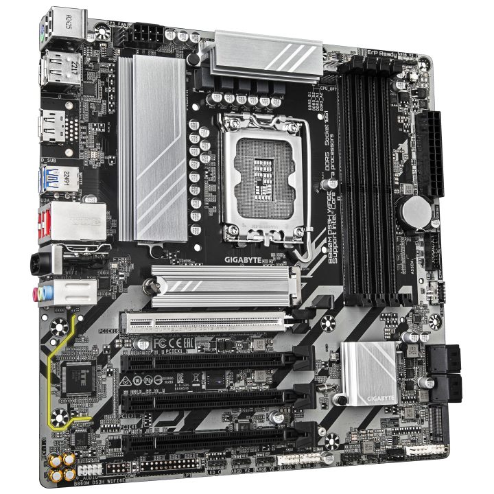 GIGABYTE B860M DS3H WIFI6E Placa base - CPUs Intel Core Ultra, VRM de…