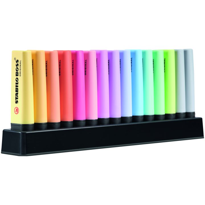 Stabilo 7015-02-5 Deskjet 15 Pastel Colors Assorted Pencil Case