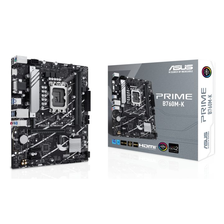 ASUS PRIME B760M-K Intel B760 LGA 1700 micro ATX