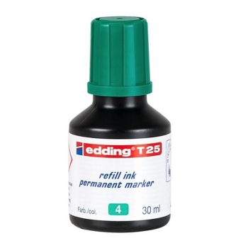 Edding T25-004 Green Ink Refill Bottle 25ml