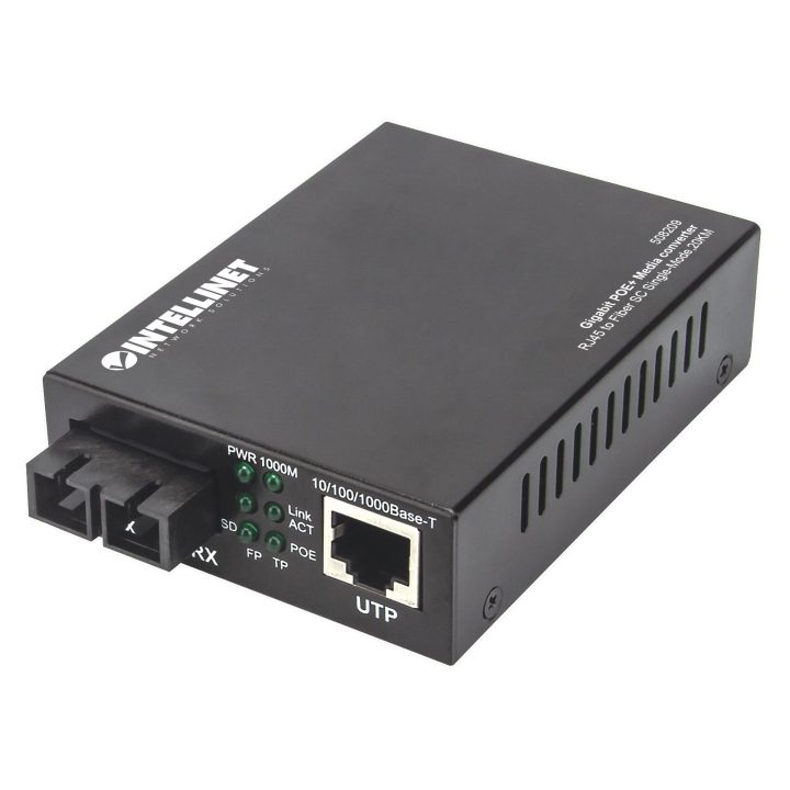 Intellinet 508209 1000 Mbit/s 1310 nm Single-mode Media Converter…
