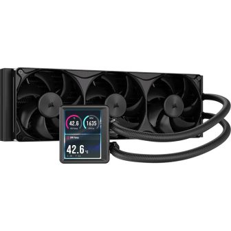 Venti. Corsair Nautilus II 360 RS LCD 360mm Radiator Liquid CPU…