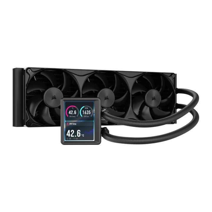 Venti. CPU Corsair nautilus ii 360 rs LCD 360mm radiator liquid CPU…