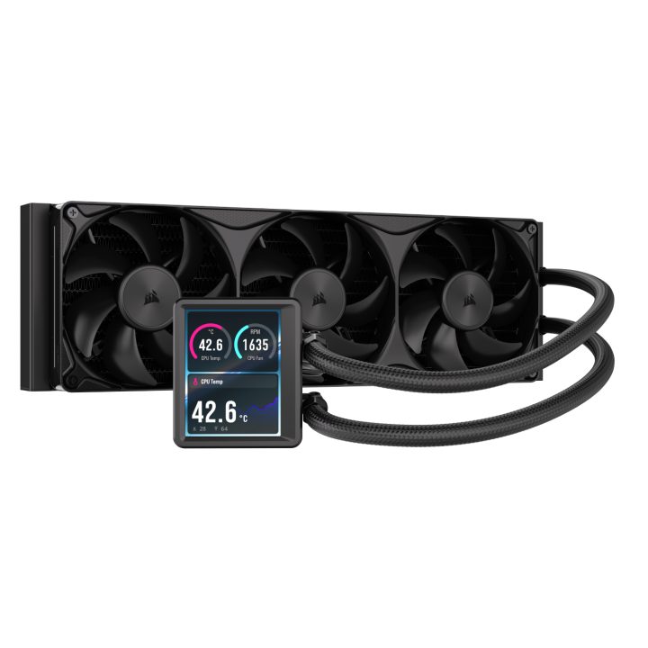 Venti. CPU Corsair nautilus ii 360 rs LCD 360mm radiator liquid CPU…