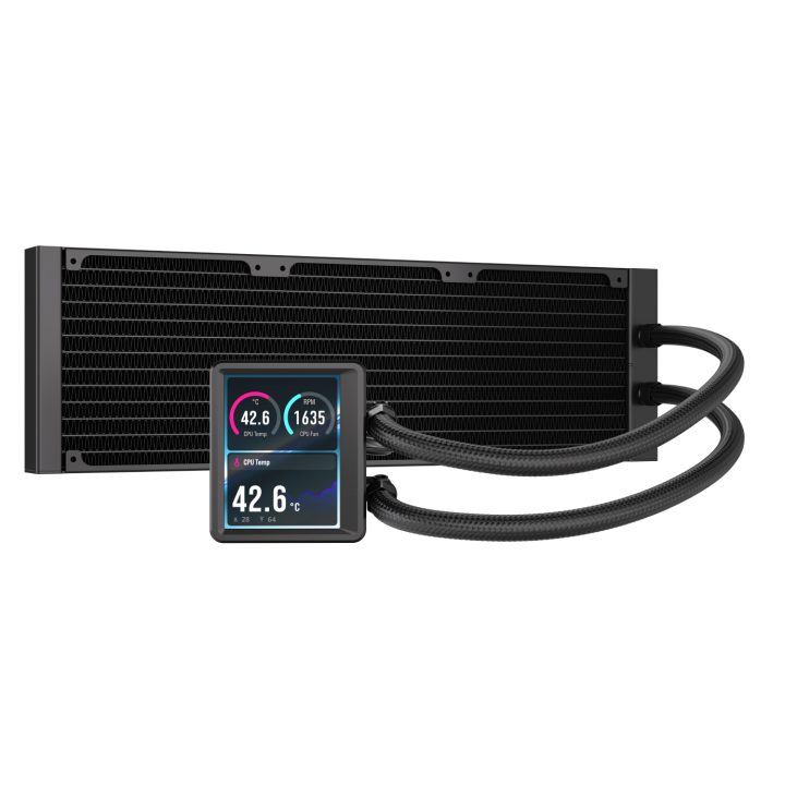 Venti. CPU Corsair nautilus ii 360 rs LCD 360mm radiator liquid CPU…