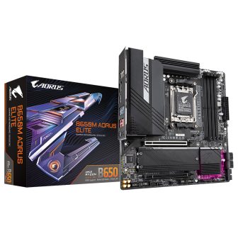 GIGABYTE B650M AORUS ELITE Placa base - Compatible con procesadores…