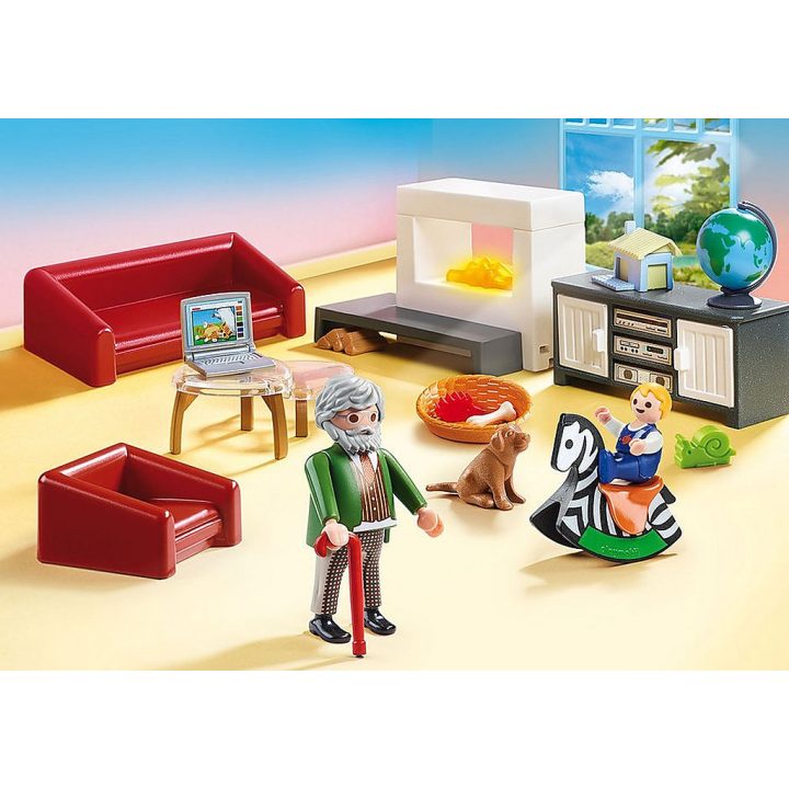 Playmobil casa de bonecas sala (70207)