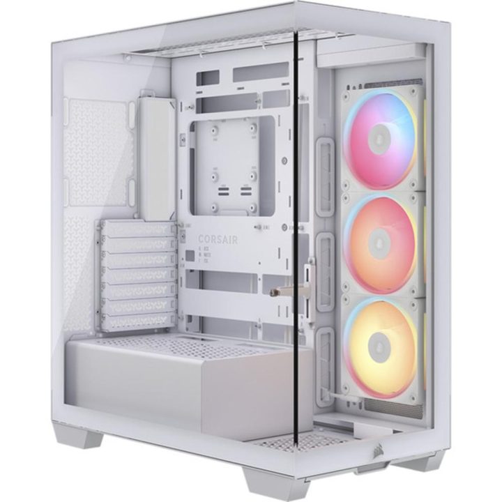 Corsair Midi Tower 3500X LXR LINK TG White (CC-9011325-WW)