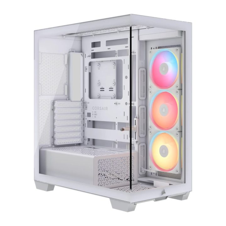 Corsair Midi Tower 3500X LXR LINK TG White (CC-9011325-WW)