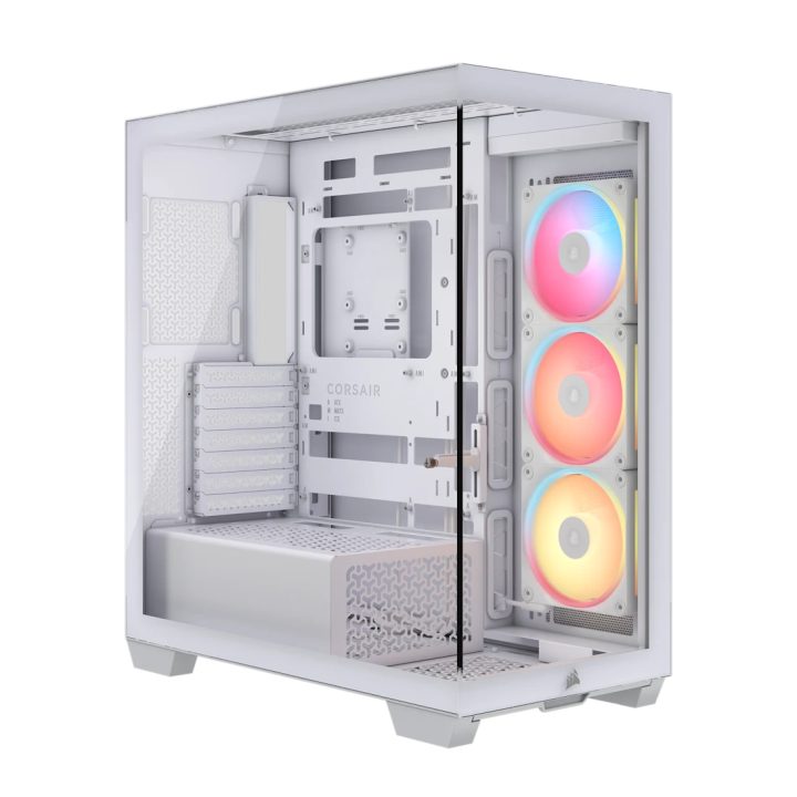 Corsair Midi Tower 3500X LXR LINK TG White (CC-9011325-WW)