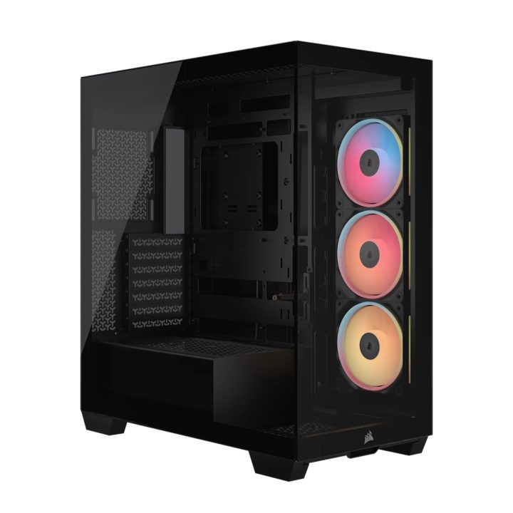 Corsair Midi Tower 3500X LXR LINK TG White (CC-9011325-WW)