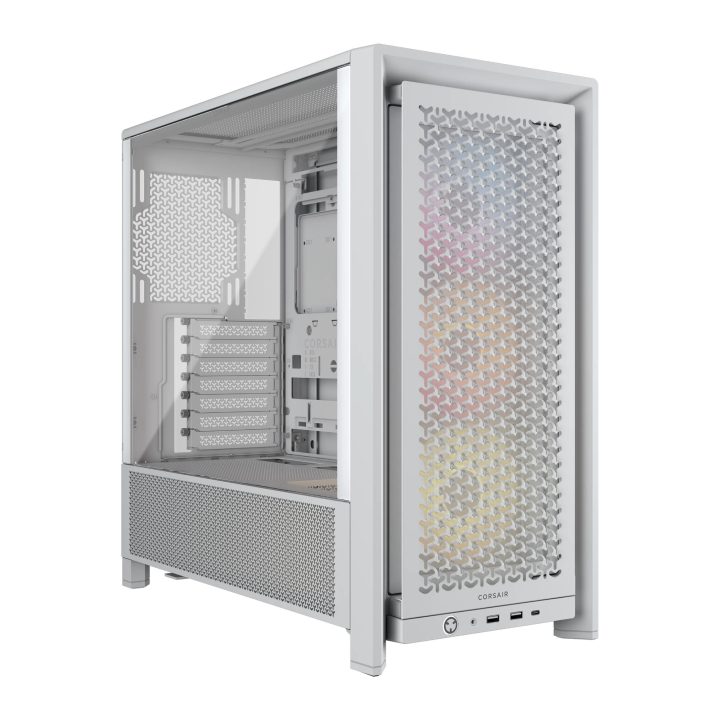 Corsair FRAME 4000D RS ARGB Midi Tower Blanco (CC-9011297-WW)