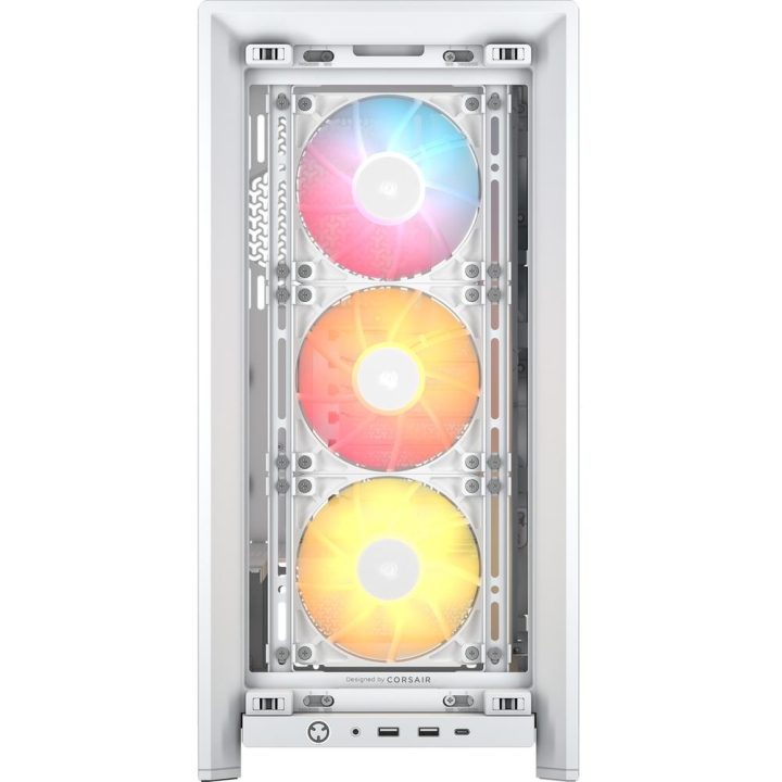 Corsair FRAME 4000D RS ARGB Midi Tower Blanco (CC-9011297-WW)