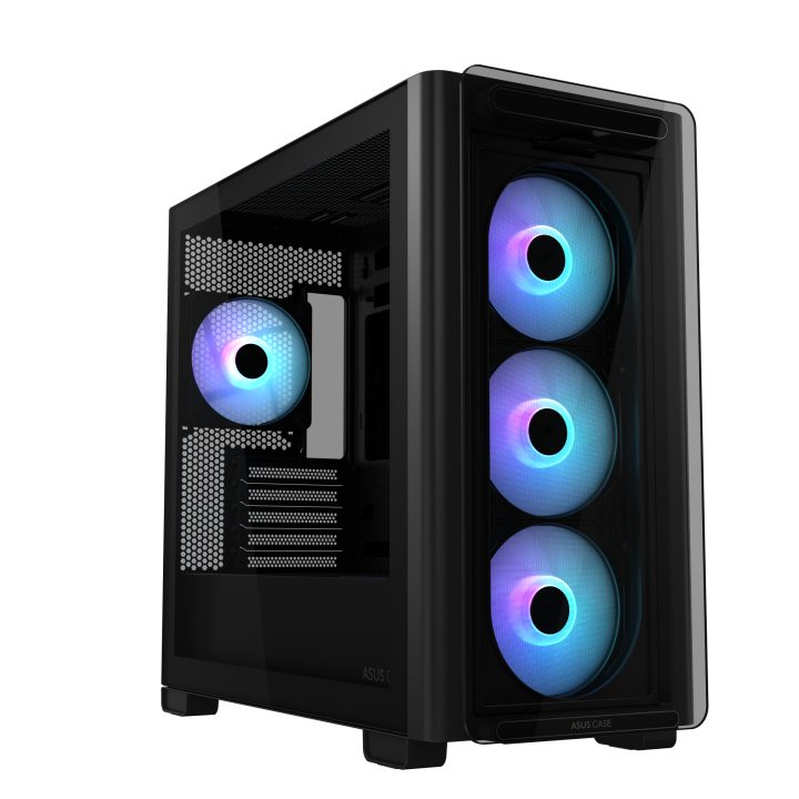 ASUS A23 PLUS TG ARGB WHITE Micro Tower White